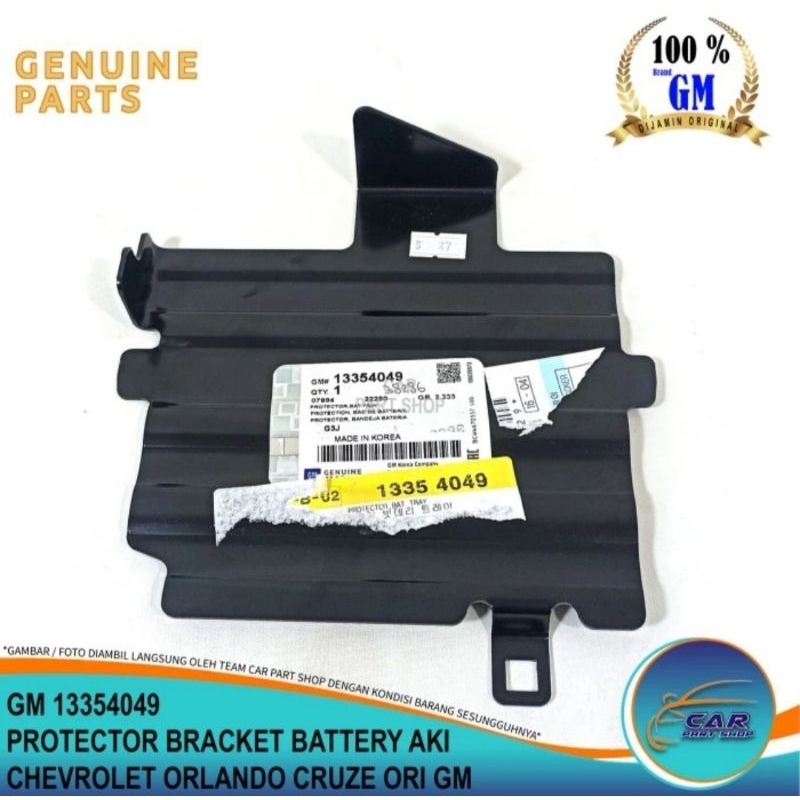 Jual PROTECTOR BRACKET BREKET BATTERY AKI CHEVROLET ORLANDO CRUZE