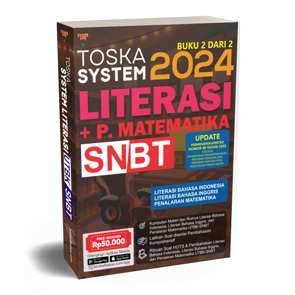 Jual Bebas Toska Buku UTBK SNBT 2024 7 Subtes [TPS, Literasi, Dan ...