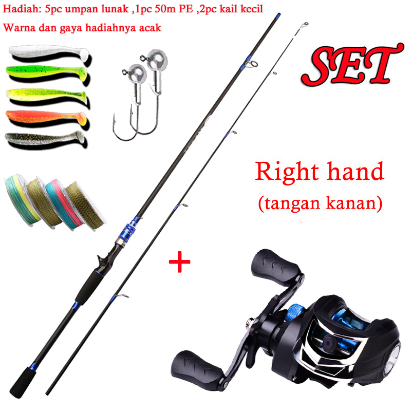 Jual Set Lengkap Murah Pancing Casting Full Set Pancing Set