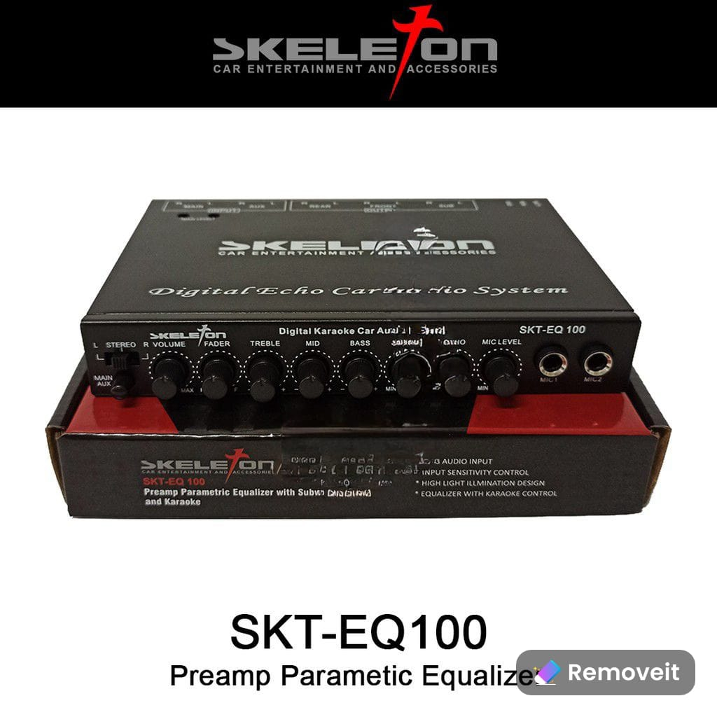 Jual PARAMETRIC EQUALIZER KARAOKE SKELETON Shopee Indonesia