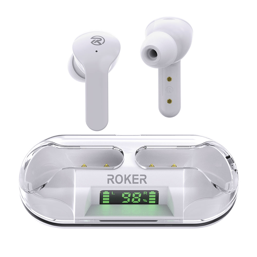 Jual TWS ROKER CAPSULE EB322 IN EAR BASS LED | Shopee Indonesia