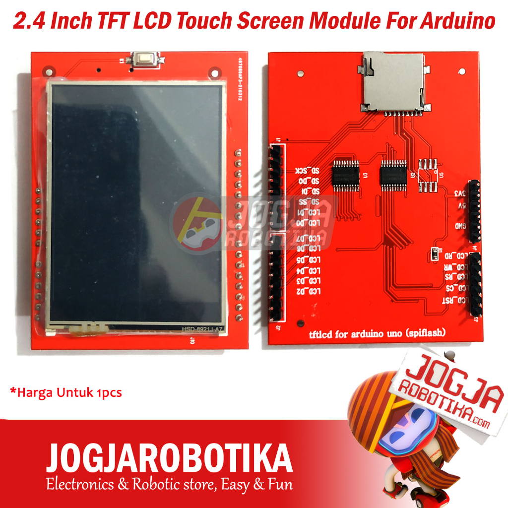 Jual 2.4 Inch TFT LCD Touch Screen Module For Arduino | Shopee Indonesia