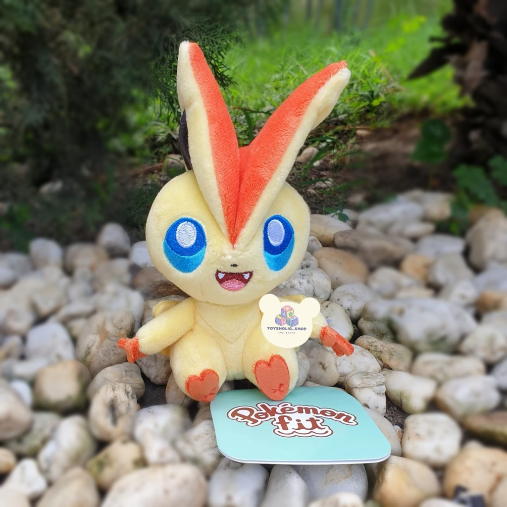 Jual Pokemon Center Pokemon Fit Victini Plush 15cm | Shopee Indonesia