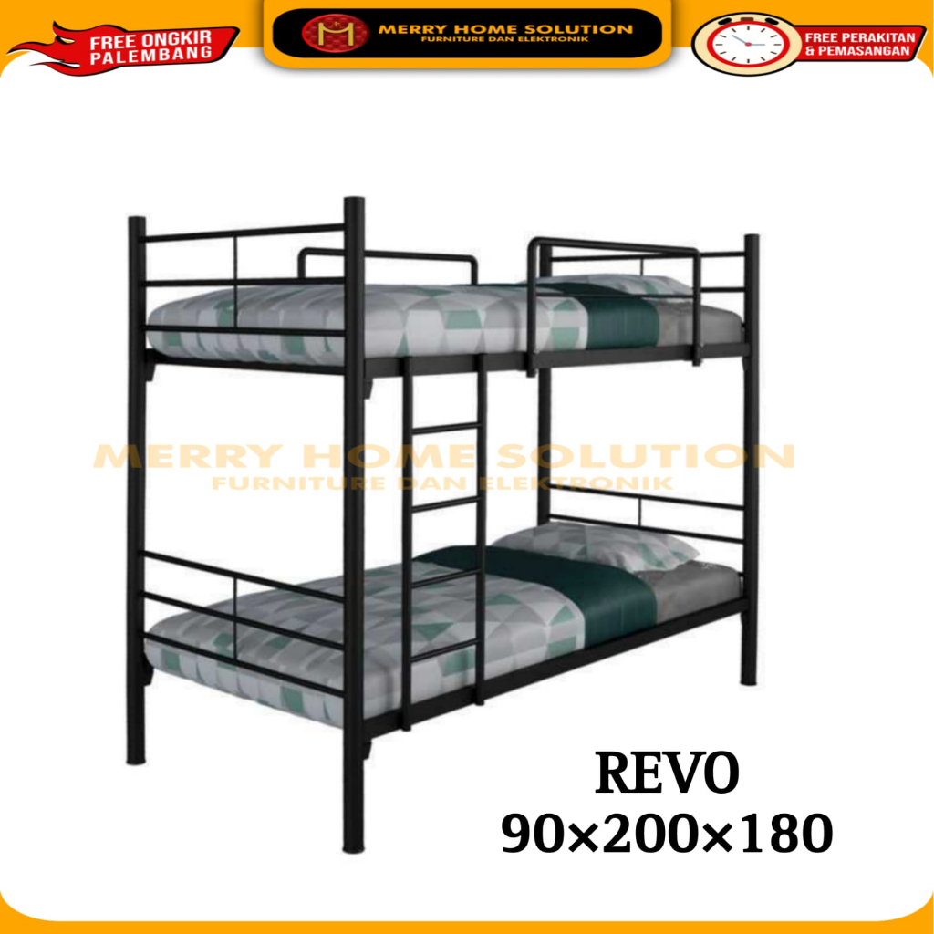 Jual Ranjang Besi Ranjang Tingkat Tempat Tidur Tingkat REVO Orbitrend ...