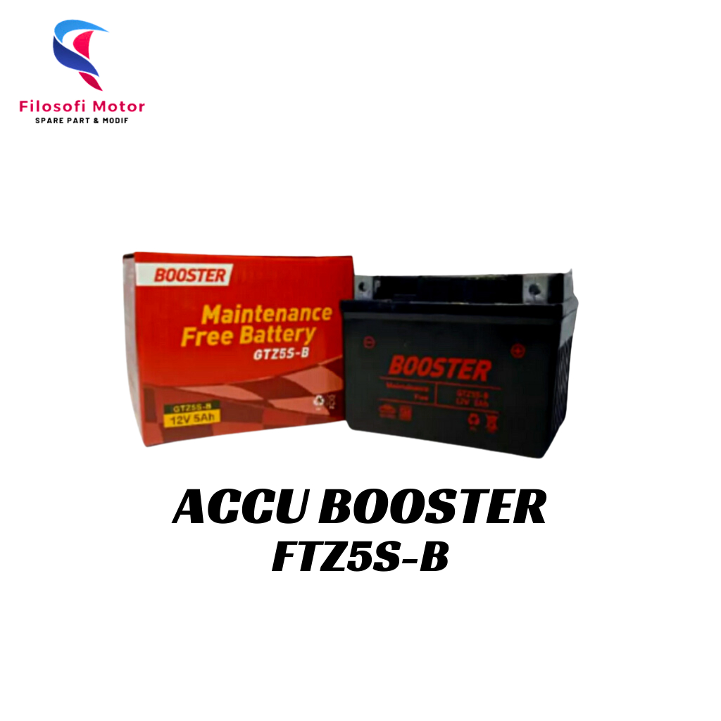 Jual aki booster gtz 5s/aki semi kering/aki motor beat | Shopee Indonesia