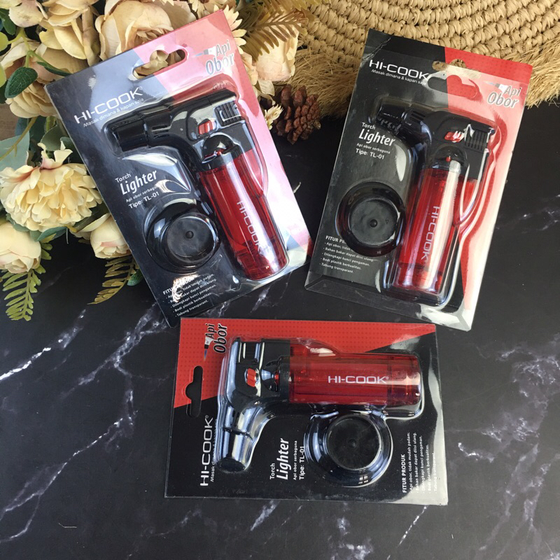 Jual Hi Cook Torch Lighter TL01 / Pemantik Obor / Korek Api Gas / Blow Shopee Indonesia