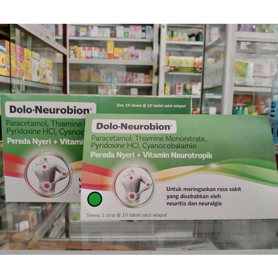 Jual DOLO NEUROBION 10 TABLET KEMASAN BARU ED 11 2025 Shopee