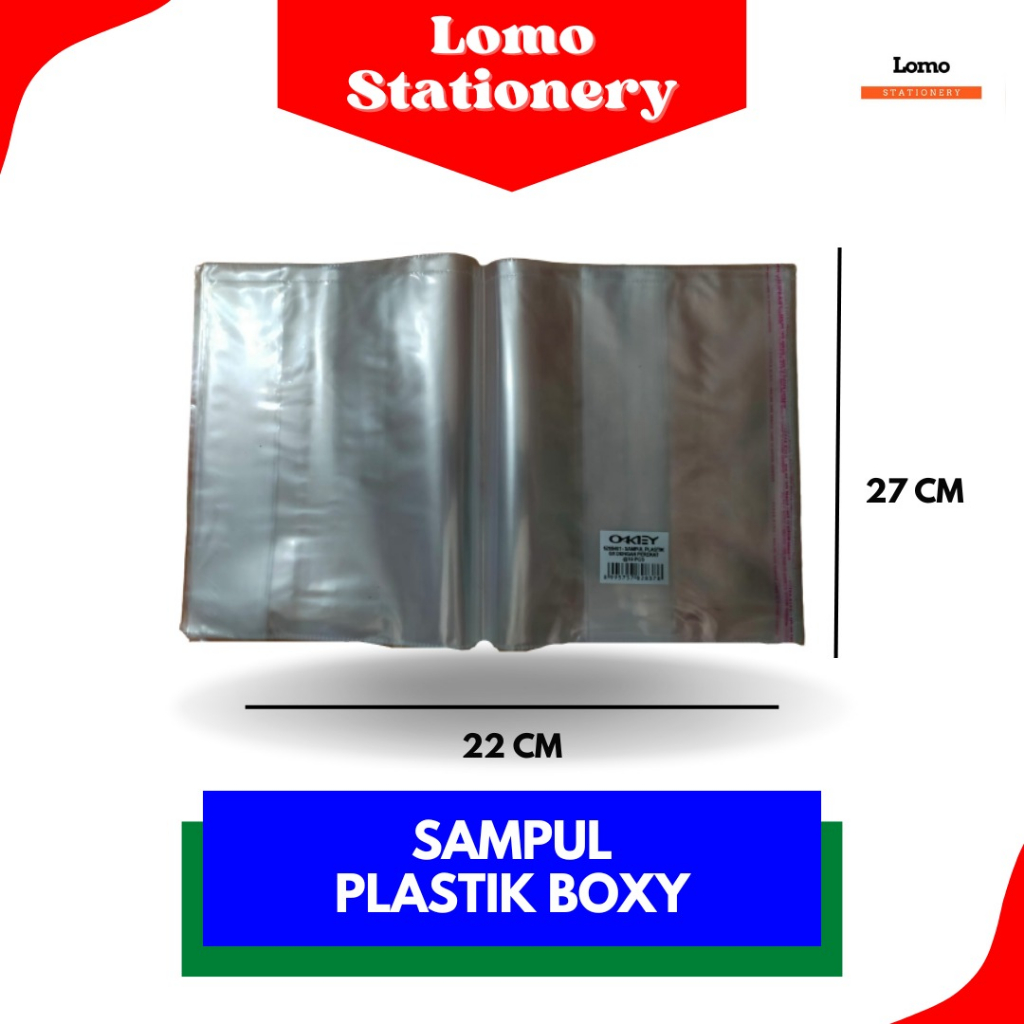 Jual Sampul Plastik Boxy Pack 10 Lembar Shopee Indonesia