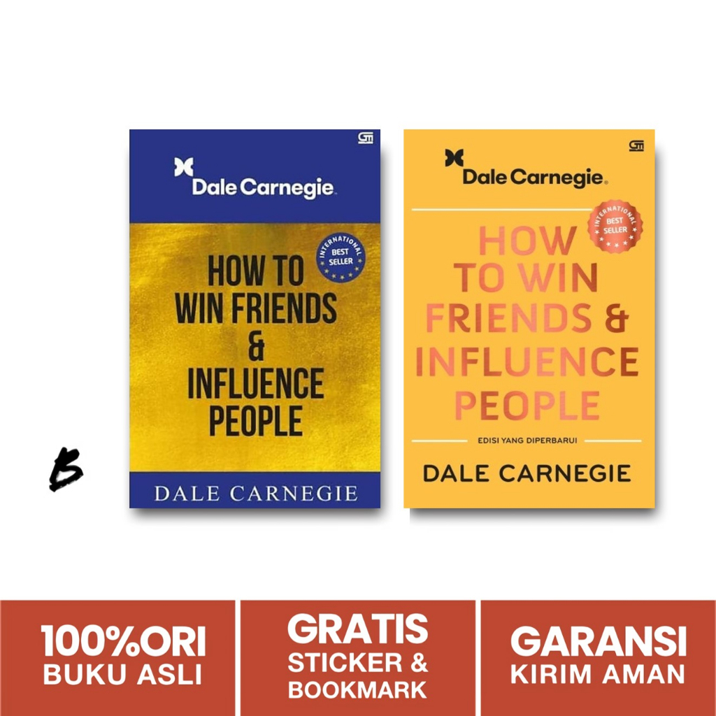 Jual Buku Self Improvement How To Win Friends And Influence People Gramedia Pustaka Utama