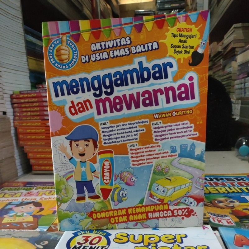 Jual OBRAL BUKU MURAH ORIGINAL BUKU AKTIVITAS ANAK ANAK / BUKU BELAJAR ...