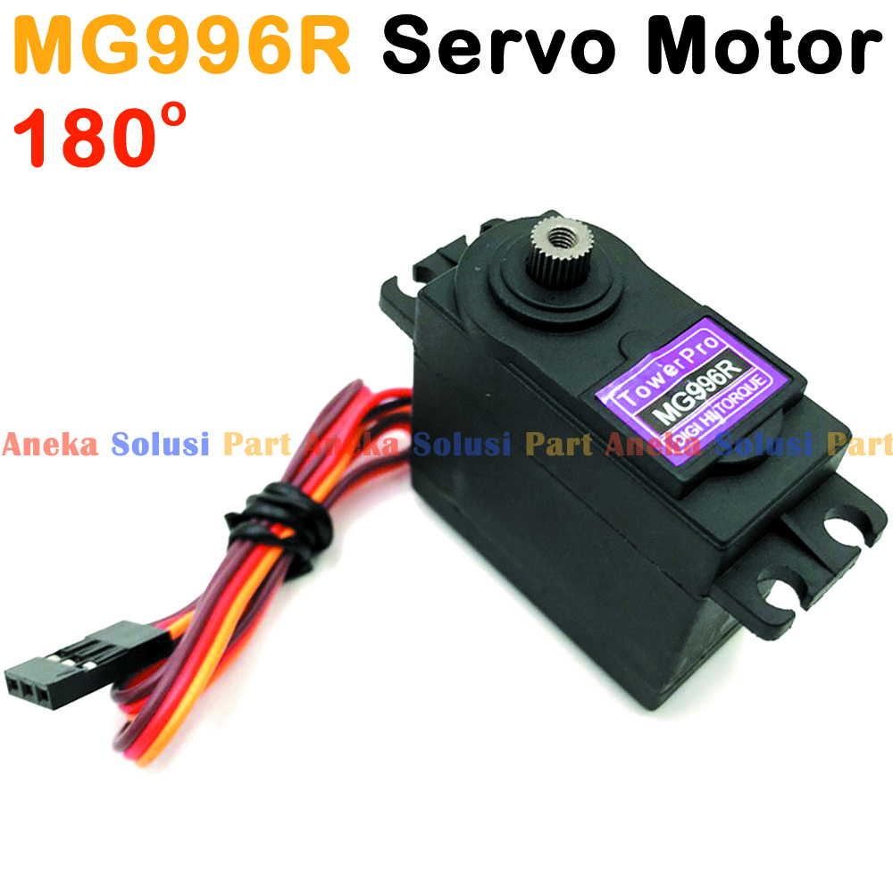 Jual MG996R Micro Servo Motor MG996 High Torque Arduino Gear Tower Pro