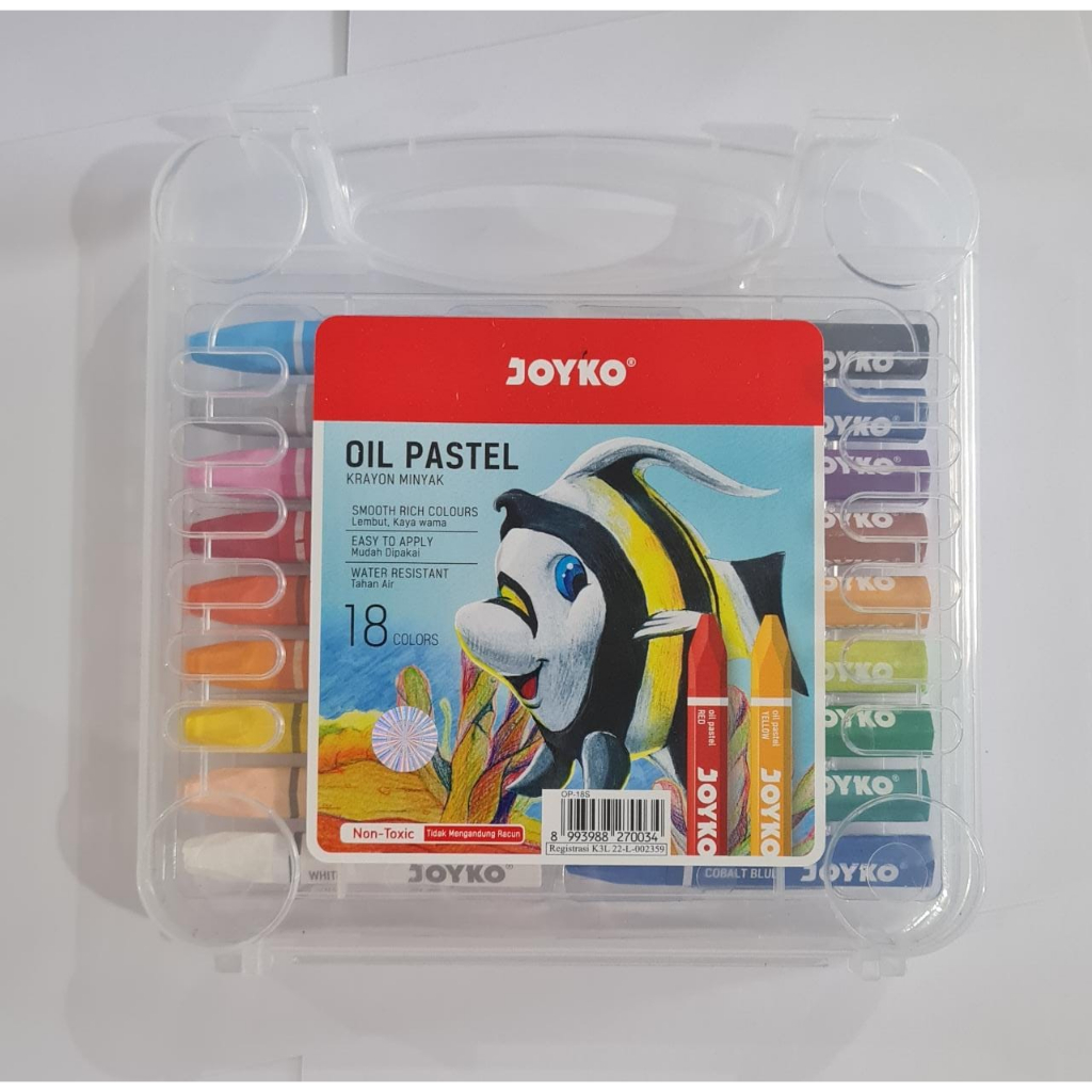 Jual Crayon Joyko 18 Warna Shopee Indonesia