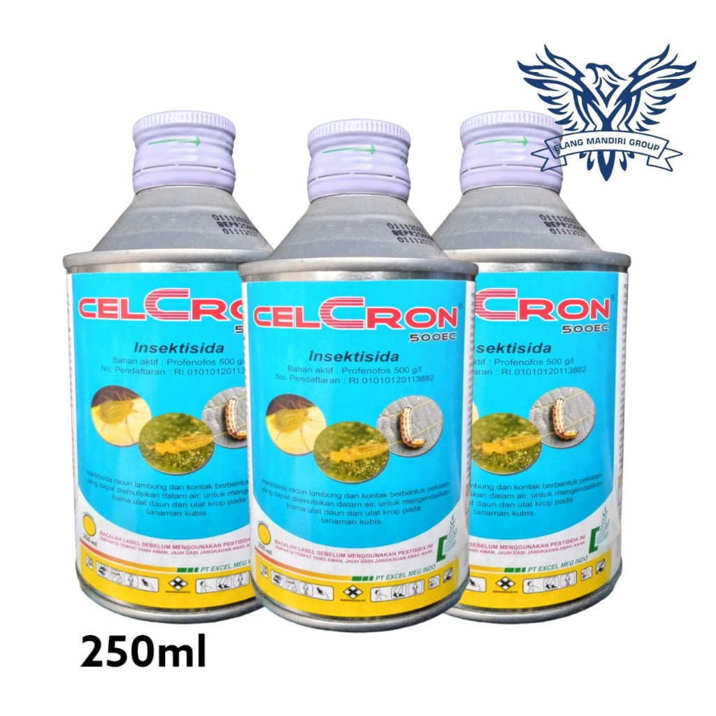 Jual CELCRON 500EC 250ml Insektisida Profenopos Basmi Hama Pada Tanaman ...