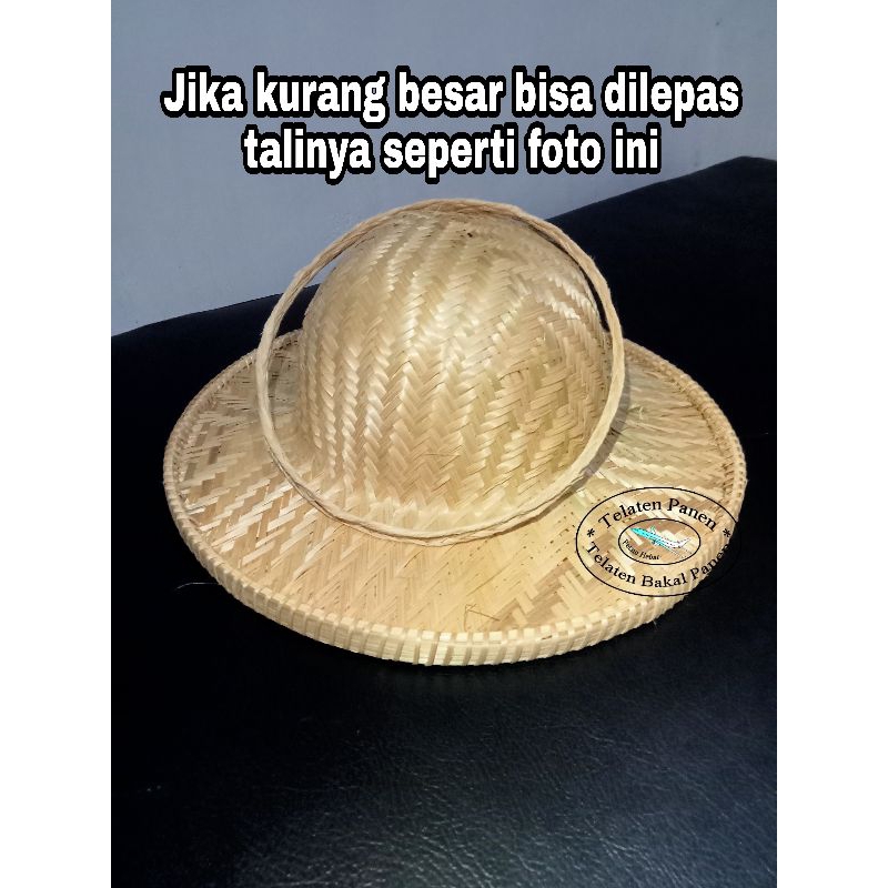 Jual Topi bambu / Capil buyuk (peneduh kepala) | Shopee Indonesia