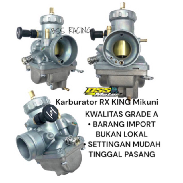 Jual KARBURATOR KARBU STANDAR YAMAHA RX KING RXK RXZ mikuni thailand ...