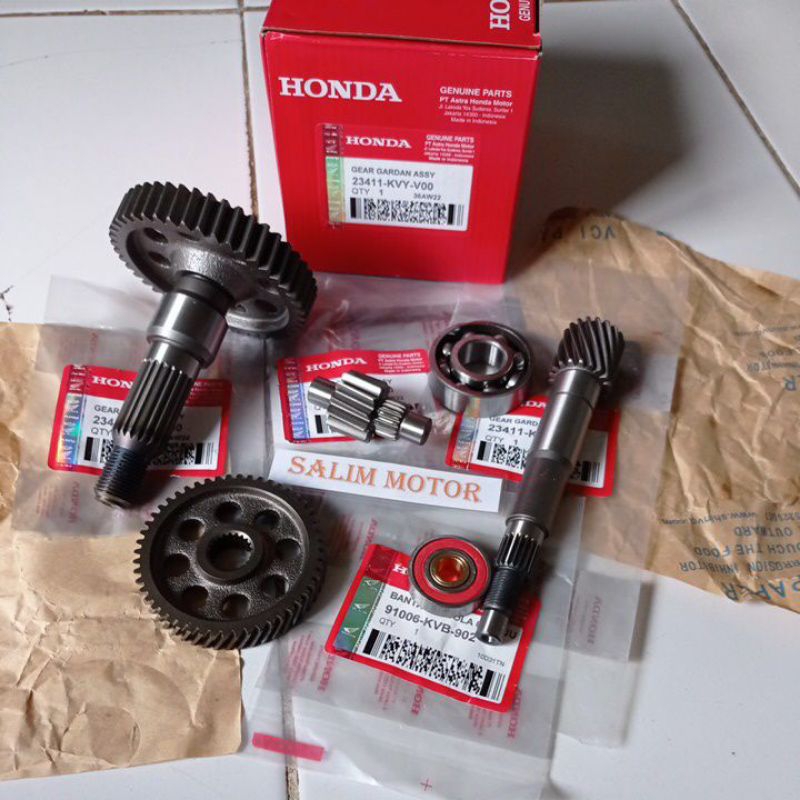 Jual Gigi Rasio Set Komplit 6pcs KVY-V00 Honda Beat Karbu Scopy Karbu ...