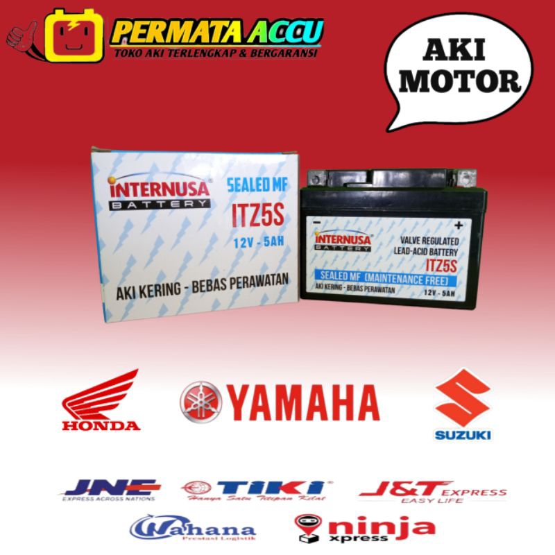 Jual Aki Motor Honda Vario Vario Gtz Gtz S Gtx S Accu Kering Mf Shopee Indonesia