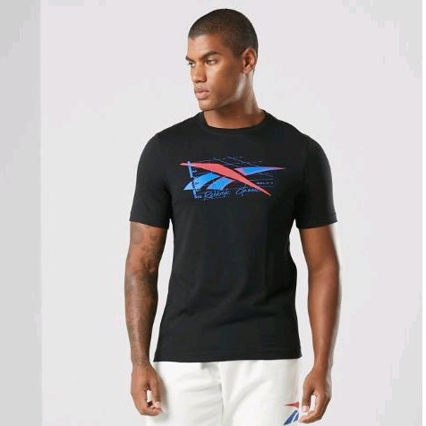 Jual Baju Pria - REEBOK GS Track Vextor / Black [HM6249] - Original ...