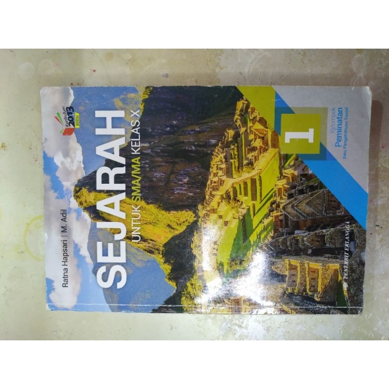 Jual Buku Sejarah Erlangga / Kelas 10,1,X SMA | Shopee Indonesia