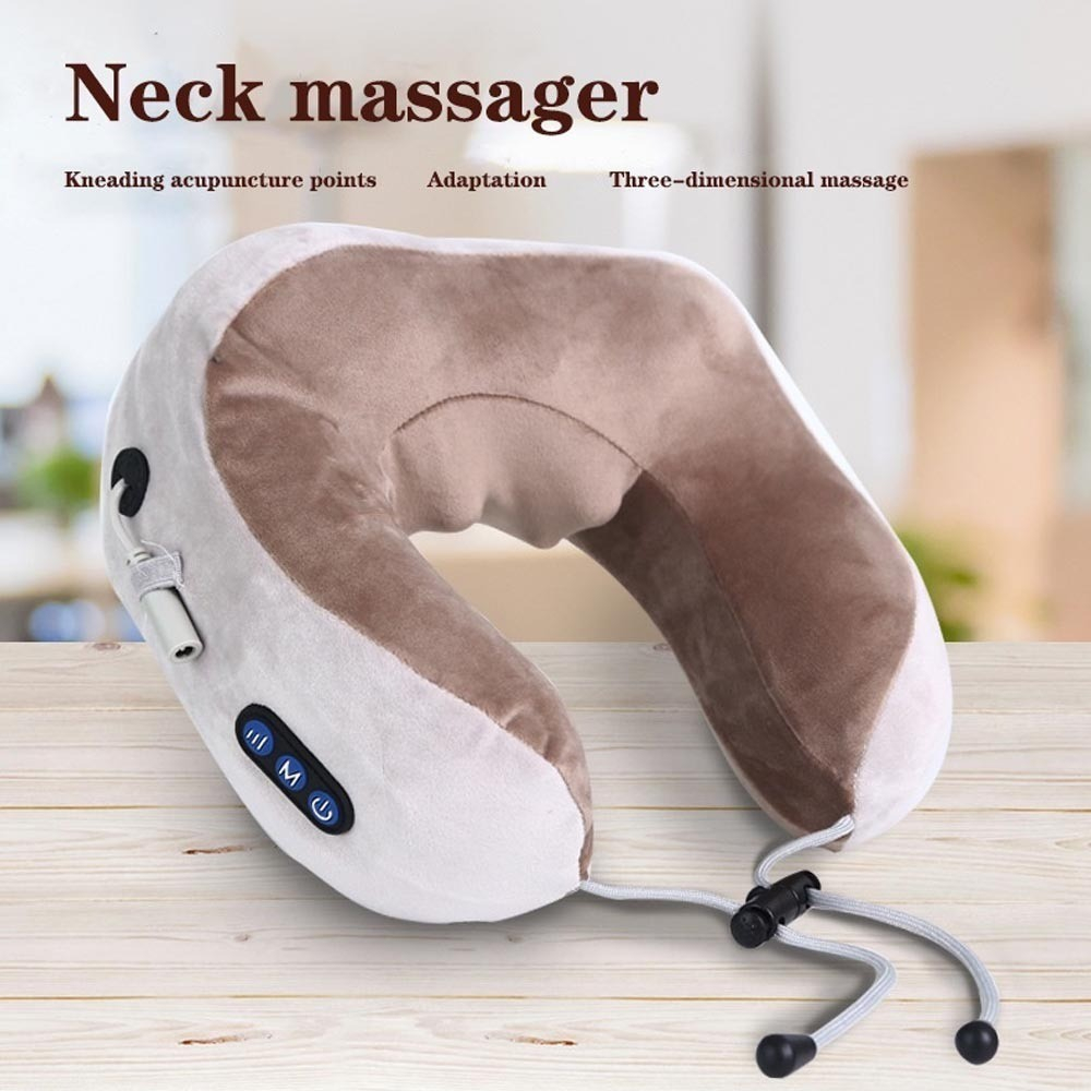 Jual Alat Pijat Leher Elektrik Neck Massage Pillow Bantal Terapi Leher