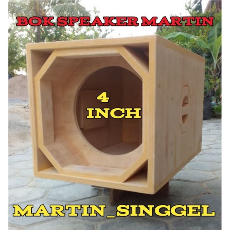 Jual bok speaker Martin 4 inch singgel | Shopee Indonesia