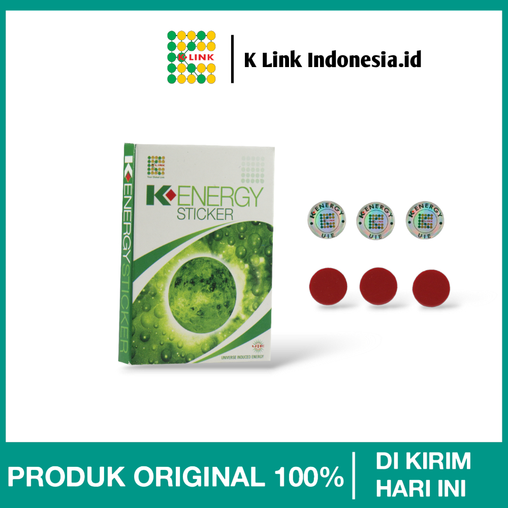 Jual K LINK KENERGY STICKER UIE ENERGY STIKER ANTI RADIASI KLINK