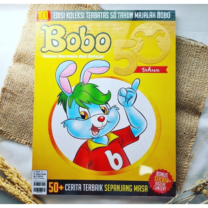 Jual Majalah Bobo Edisi Koleksi Terbatas 50 Tahun Po Batch 2 Shopee Indonesia