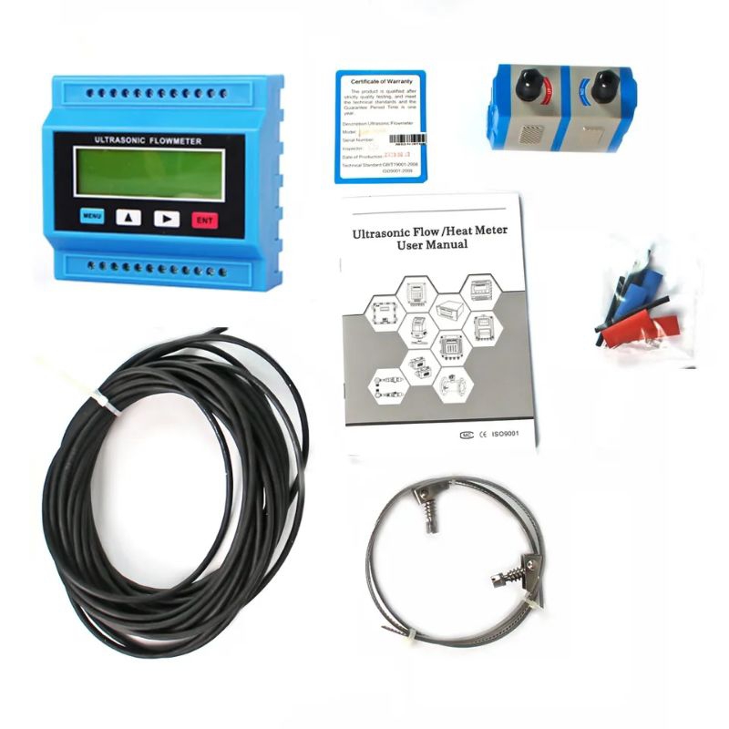 Jual TUF2000M Ultrasonic Flow Meter 50-700mm TM-1 Flowmeter TUF-2000M ...