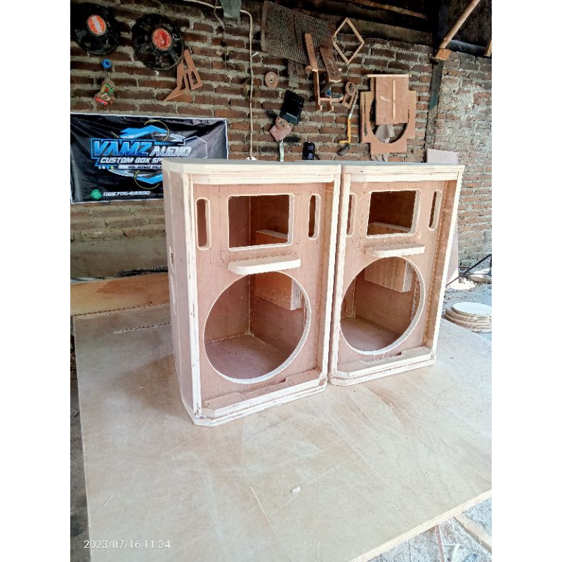 BOX SR/MONITOR SINGLE 12INC BAHAN TEBAL 18MM