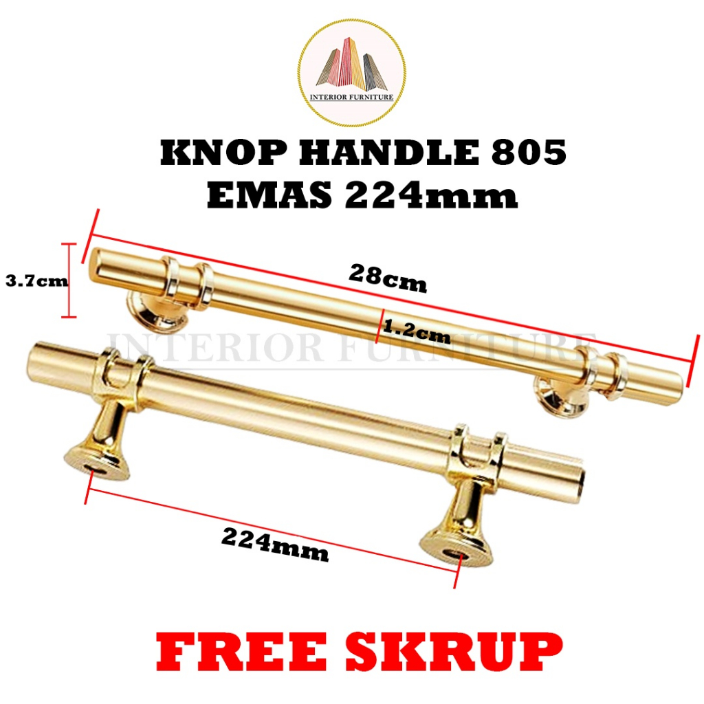 Jual Handle lemari Emas Silver Hitam Silver Knob Pull Tarikan Laci ...
