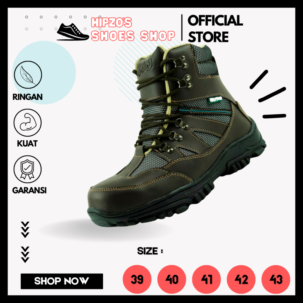 Jual Sepatu Safety Boots Riding Pria Terbaru Ukuran 39 Sampai 43 M050 ...