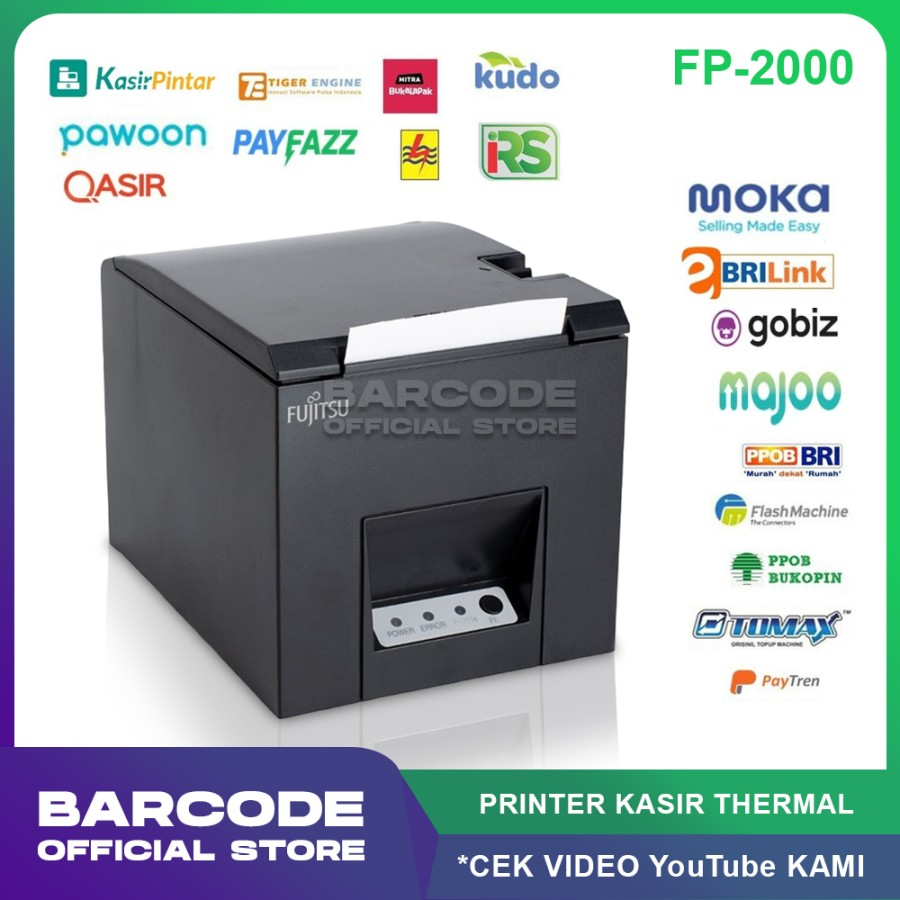 Jual Fujitsu FP 2000 Printer Kasir Thermal Cetak Struk Nota Penjualan ...