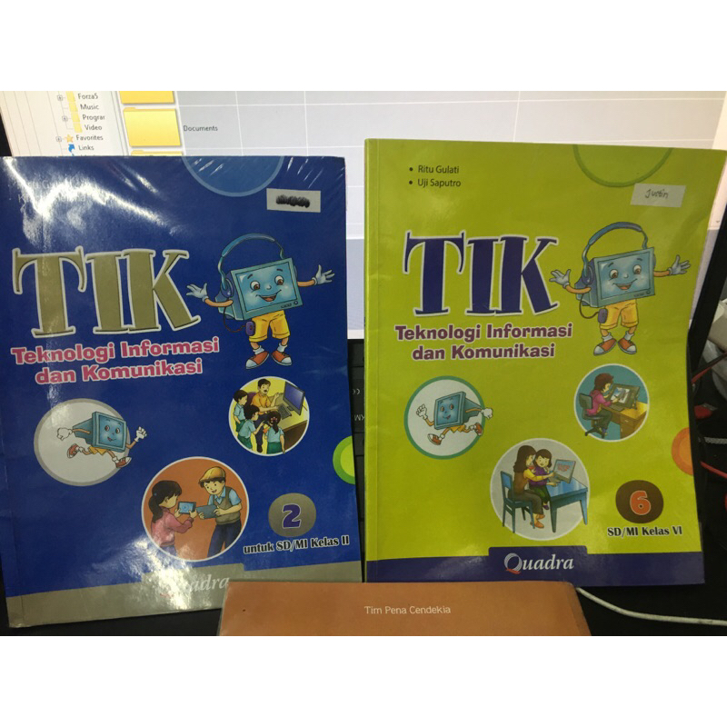 Jual Buku Tik Kelas 1 / 5 / 6 Kelas 2 Kelas 6 Sd Quadra Teknologi ...