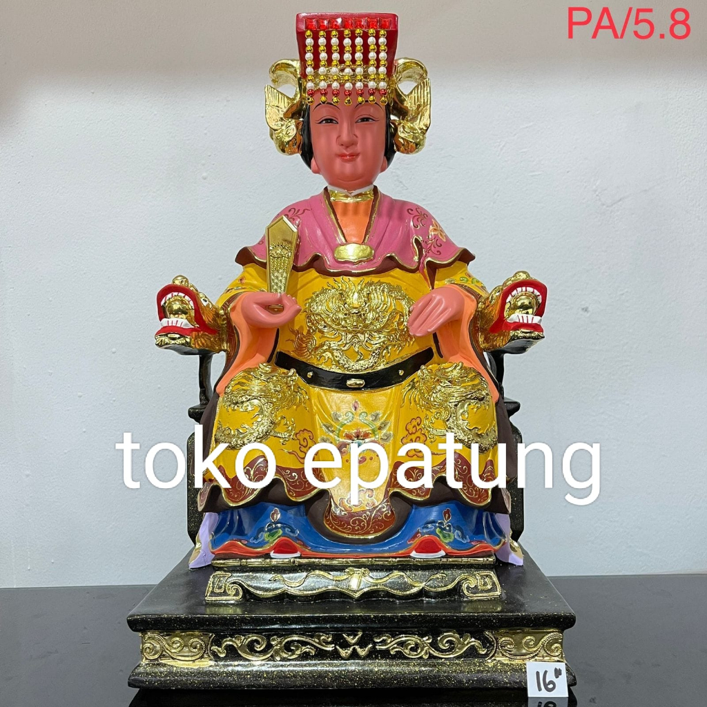 Jual Patung Dewi Maco / Ma Co / Macho -16 Inch - Kayu - L - 23 | Shopee ...