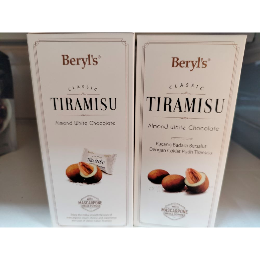 Jual Halal Original Beryls Tiramisu Almond Beryls Coklat Chocolate Kemasan Box Import Malaysia 2636