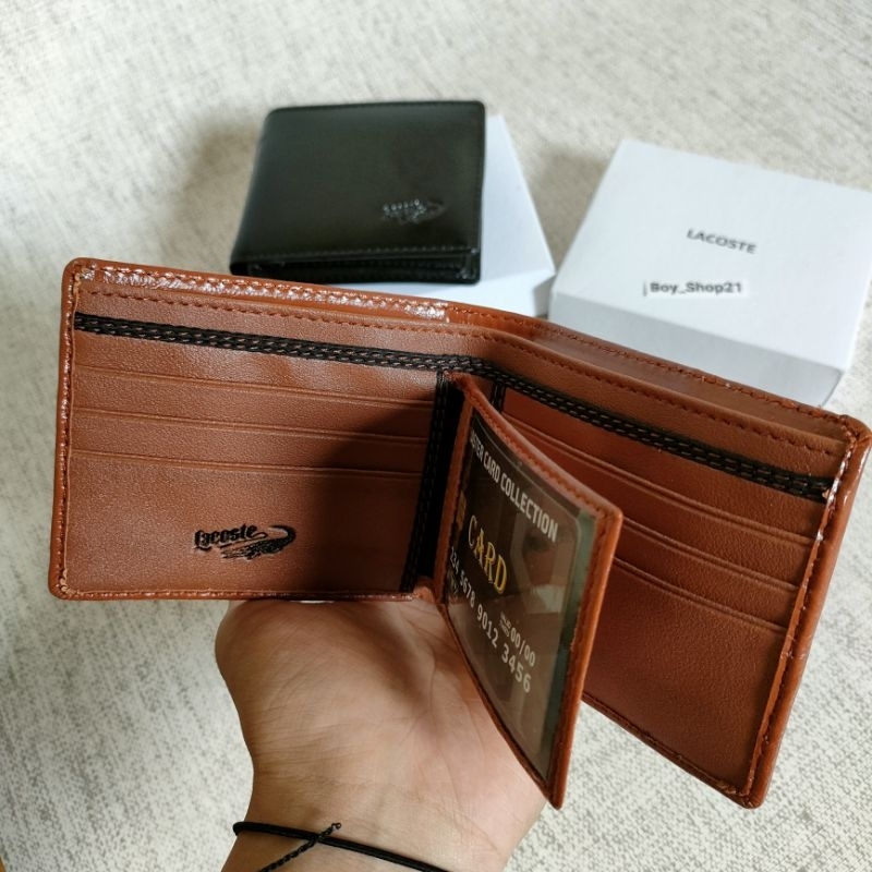 Jual COD/Exclusive Men Wallet With BOX Original Branded ED-BLACK ...