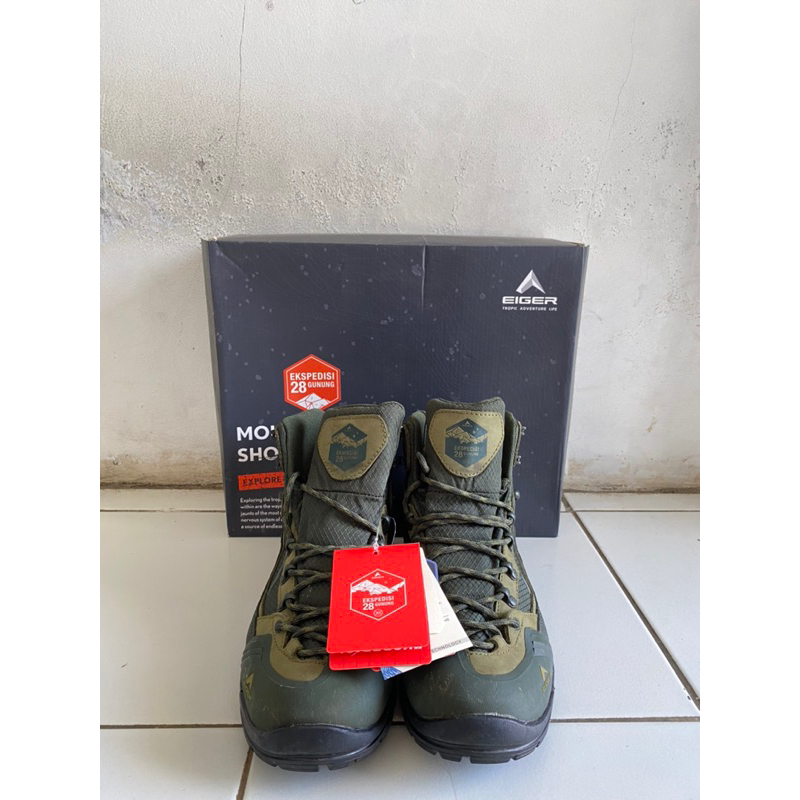 Jual EIGER POLLOCK 2.0 28 GUNUNG SHOES (Second) | Shopee Indonesia