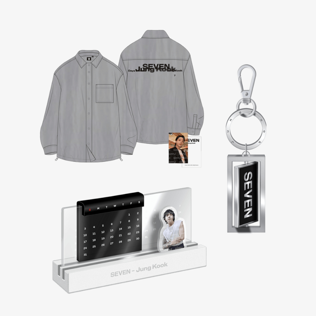 Jual [PO] BTS Jungkook Seven Merch - Shirt/Keyring/Acrylic Stand