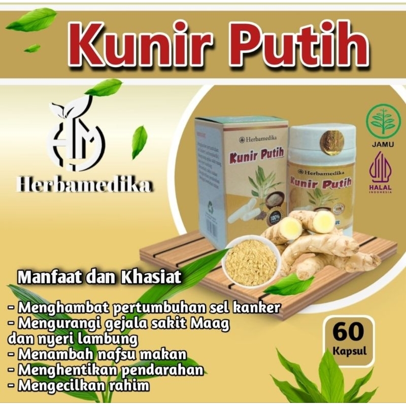 Jual Kunir Putih Isi 60 Kapsul Shopee Indonesia 6405