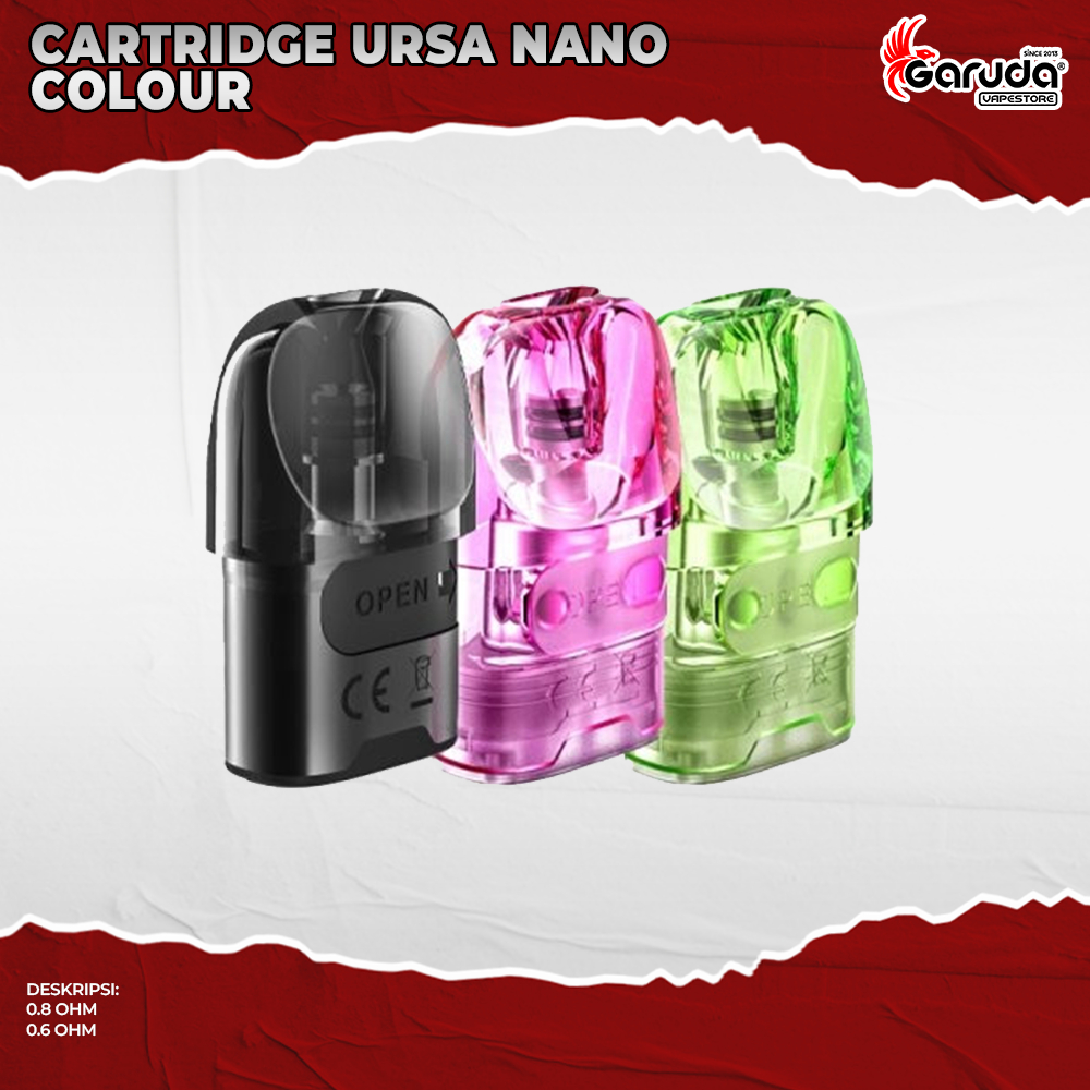 Jual Ursa Nano Cartridge Random Colour By Lost Vape Authentic