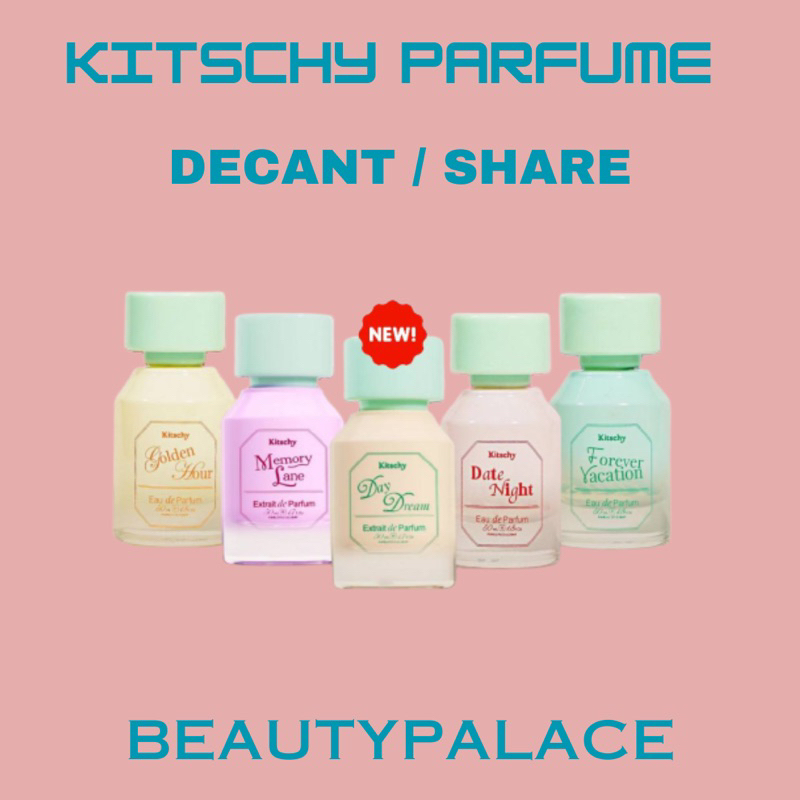 Jual [SHARE IN BOTTLE\DECANT] KITSCHY FEELS PARFUM GOLDEN HOUR FOREVER