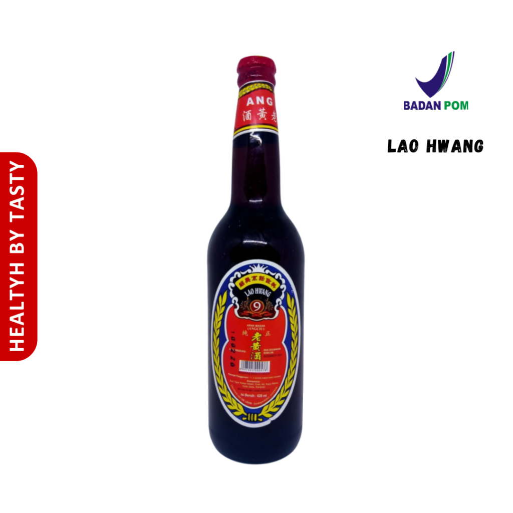 Jual AngCiu Arak Masak Lao Huang Jiu Lonceng Penyedap Masakan 620ml ...