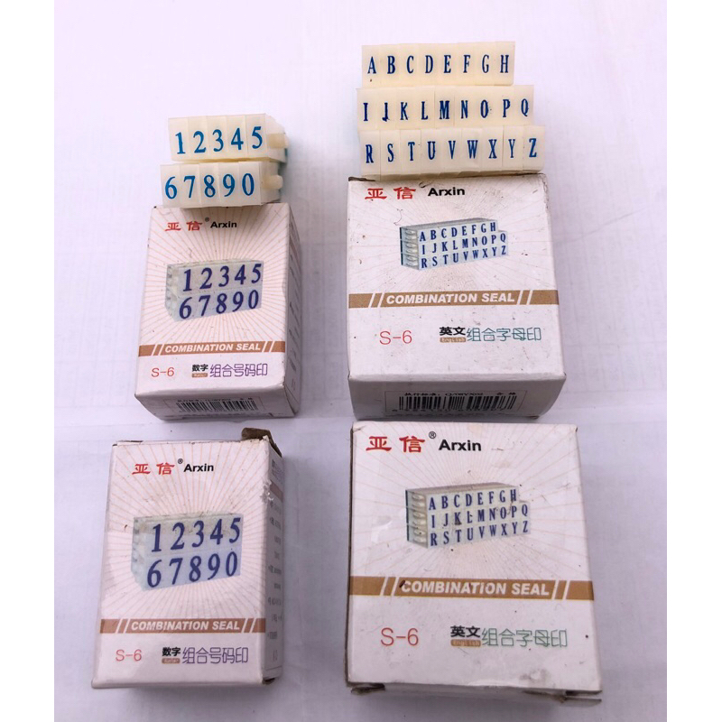 Jual stempel model huruf dan angka | Shopee Indonesia