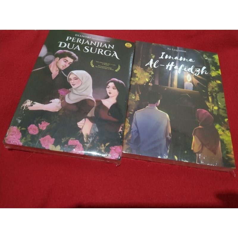 Jual Novel Sepaket Perjanjian Dua Surga Imama Al Hafidz Book Paper