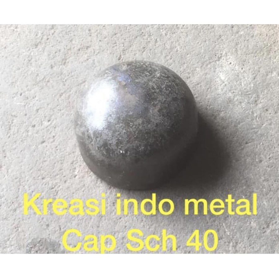 Jual Cap / Dop Las 4 inch Sch 40 ( Besi ) / Tutup Pipa 4” | Shopee ...