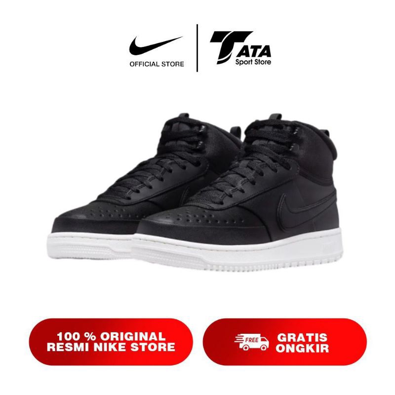 Jual Nike Court Vision Mid Leather Original 100% Resmi Official Nike