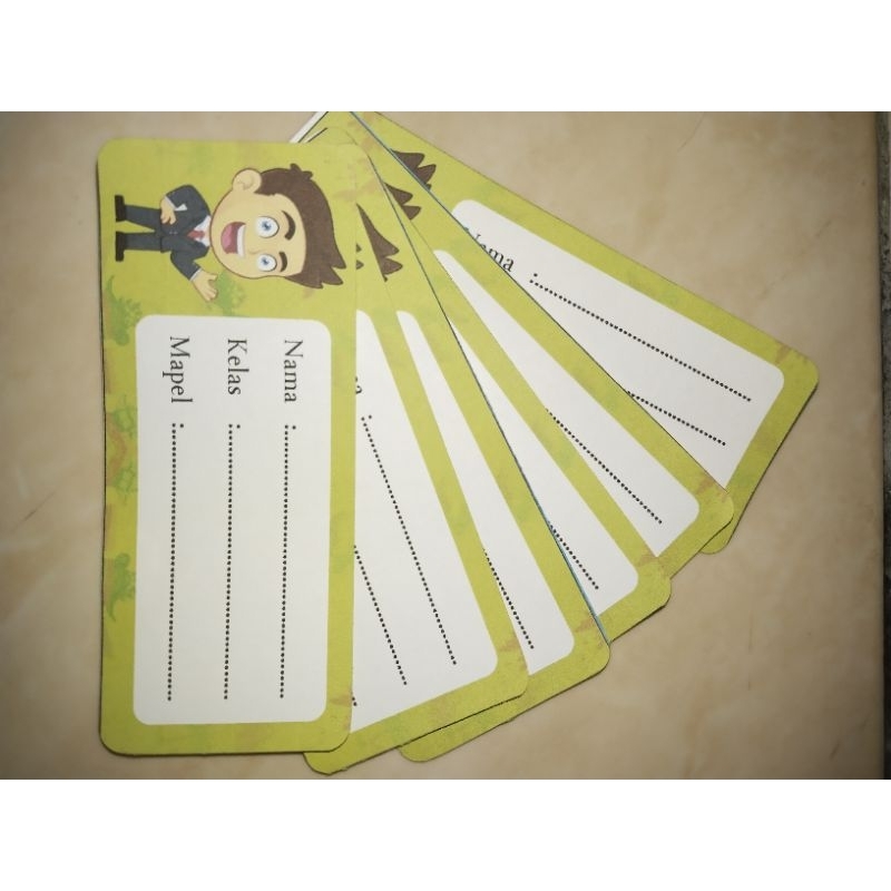 Jual STICKER MAPEL SEKOLAH | Shopee Indonesia