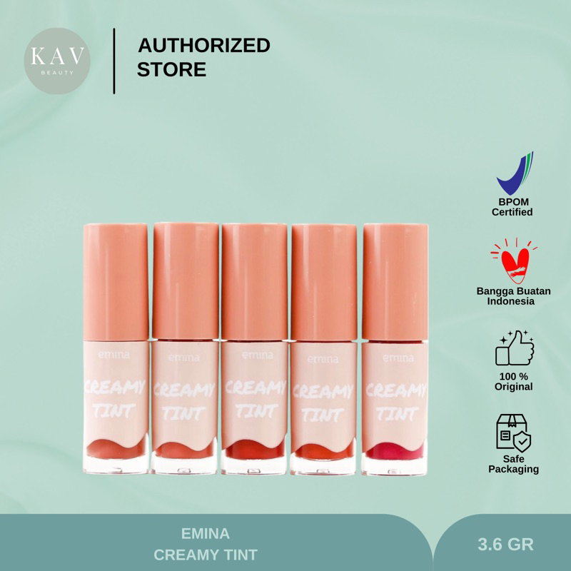 Jual Emina Creamytint 3.6gram / Lip Tint Matte Shopee Indonesia