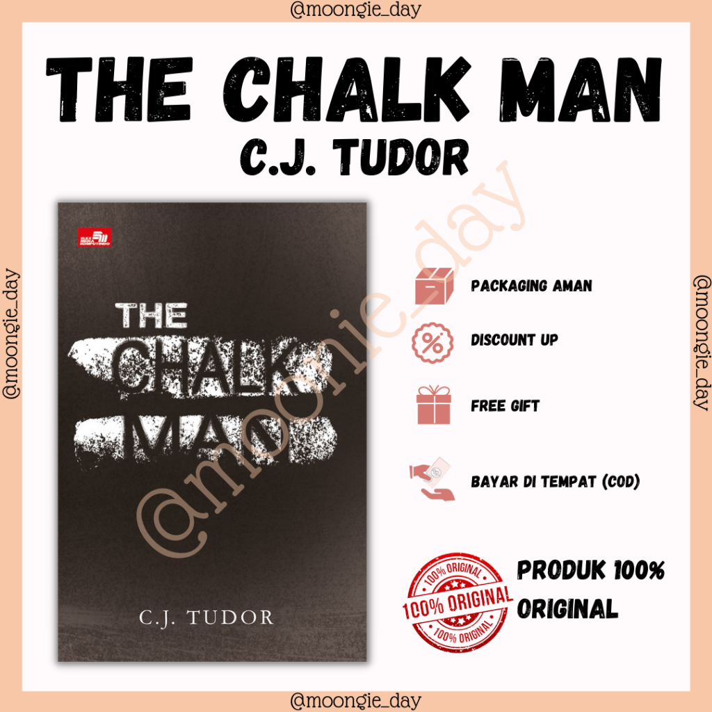 Jual NOVEL THE CHALK MAN BY TUDOR (BARU/ORIGINAL) Shopee