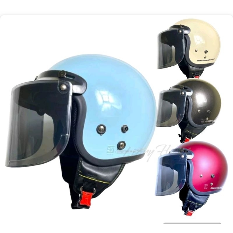 Jual Helm Bogo CG Helm Pria Wanita Helm SNI Helm Murah Helm Halfface